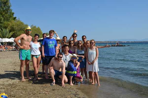 Enlarged view: Marathonas beach on the island of Aigina